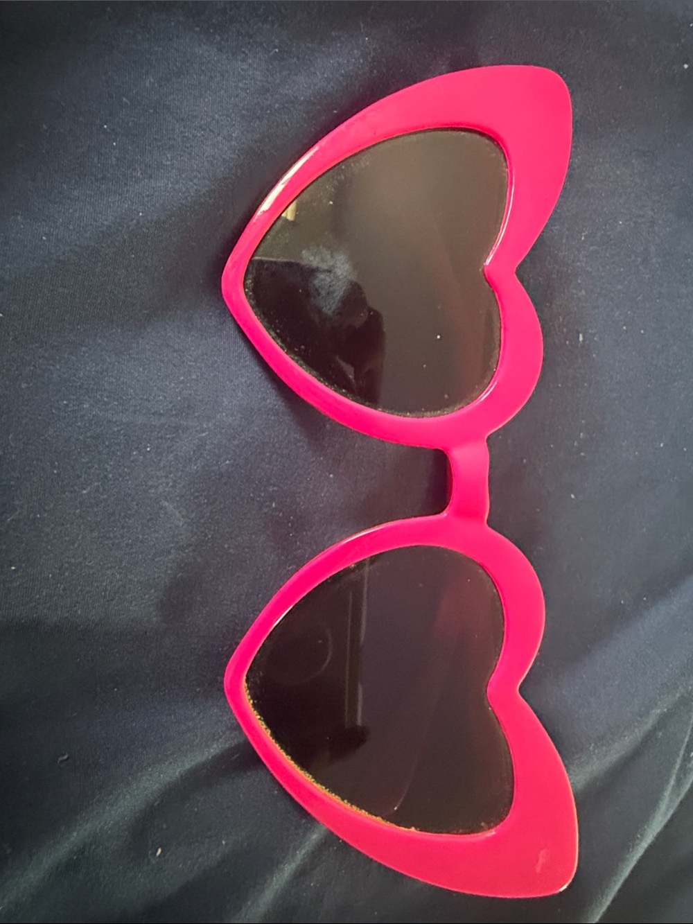 Heart-Shaped Pink Sunglasses - Women's Fashion Accessory